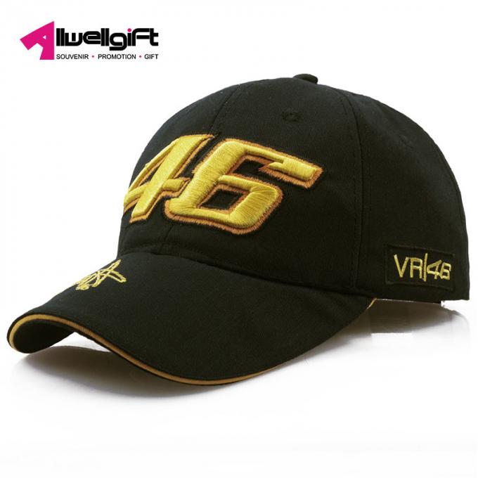 Modeförderung Digital-Stickerei 6 Sport-Baseballmütze des Platten-Hutbaseballschale Motorradhutes mit links schaffende