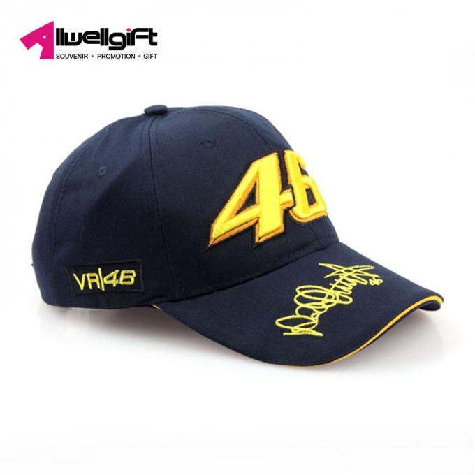 Modeförderung Digital-Stickerei 6 Sport-Baseballmütze des Platten-Hutbaseballschale Motorradhutes mit links schaffende