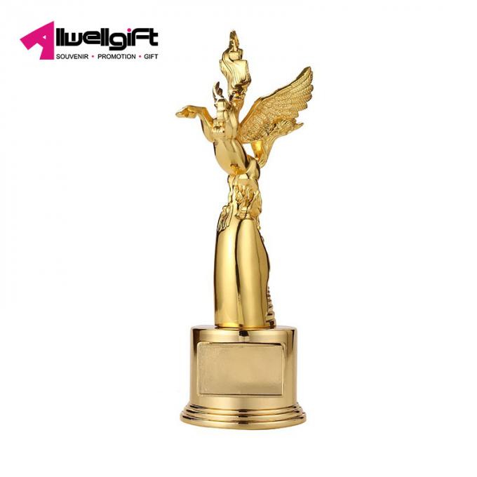 Trophäenverzierungen des Verkaufs 3d Pegasus der hohen Qualität personifizieren heiße Metallkundenspezifisches Metalltrophäenpreise Pferdeform-Metallunternehmensgeschenk