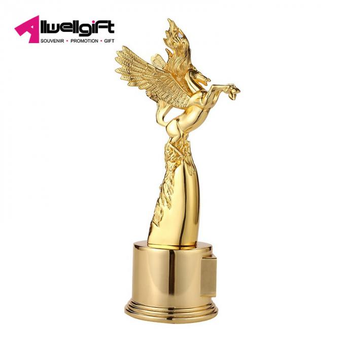 Trophäenverzierungen des Verkaufs 3d Pegasus der hohen Qualität personifizieren heiße Metallkundenspezifisches Metalltrophäenpreise Pferdeform-Metallunternehmensgeschenk