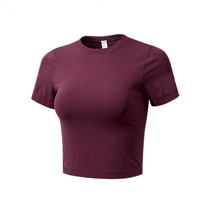 O-Hals-Blumen-Stickerei-Pullover-T-Shirt Frauen lösen verursachenden rosa kurzen Ärmel abzweigt neue Baumwollspitze des Sommer-2021