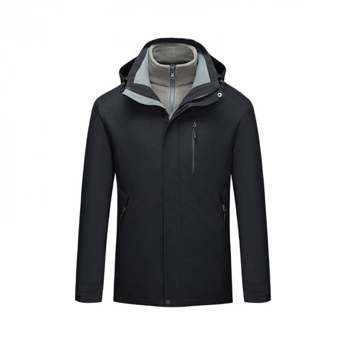 Windundurchlässige thermische Armee-Kleidung Vlies-Jacken-Uniform-weiche Shell Casual Hooded Jacket Mens