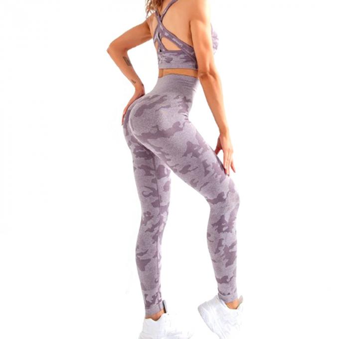 Yoga-Satz-Frauen-langärmlige Eignungs-Yoga-Gamaschen-fester laufender Sportkleidungs-Satz-Trainingsnazug