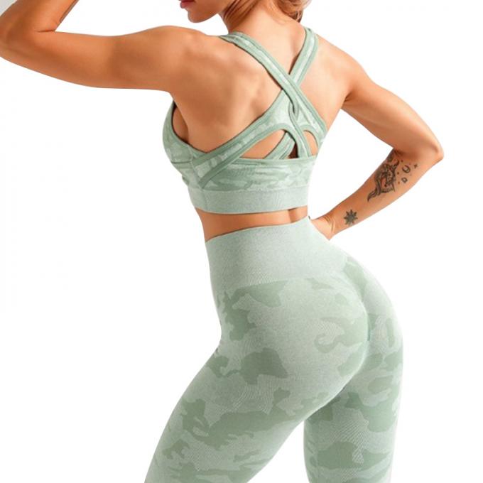 Yoga-Satz-Frauen-langärmlige Eignungs-Yoga-Gamaschen-fester laufender Sportkleidungs-Satz-Trainingsnazug