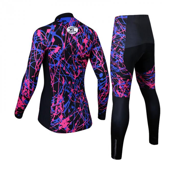 kleidungs-Frauengamaschen des heißen Logosportkleiderentwurfs der Verkaufsmode kundenspezifischen breathable Radfahren