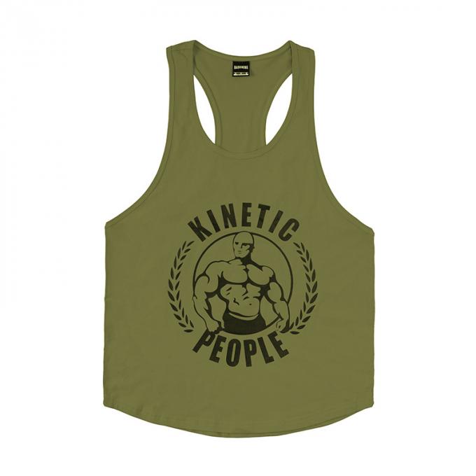 Neuzugang-tun bodybuildendes Stringer Fitness Mens-Turnhallen Trägershirt-Muskel-Westen-Training gerade Turnhallen-Sportkleidungs-Unterhemd