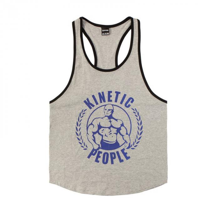 Neuzugang-tun bodybuildendes Stringer Fitness Mens-Turnhallen Trägershirt-Muskel-Westen-Training gerade Turnhallen-Sportkleidungs-Unterhemd
