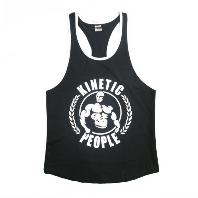 Neuzugang-tun bodybuildendes Stringer Fitness Mens-Turnhallen Trägershirt-Muskel-Westen-Training gerade Turnhallen-Sportkleidungs-Unterhemd