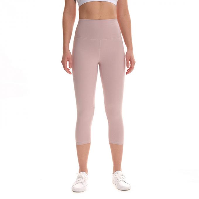 Kundenspezifische nahtlose Gamaschen-Hüften-Eignungs-Yoga-Gamaschen-Frauen-elastische geerntete Hosen-Sport-Hosen, die Ausbildungsstrumpfhosen plus Größe laufen lassen