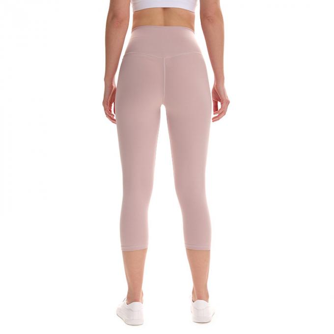 Kundenspezifische nahtlose Gamaschen-Hüften-Eignungs-Yoga-Gamaschen-Frauen-elastische geerntete Hosen-Sport-Hosen, die Ausbildungsstrumpfhosen plus Größe laufen lassen