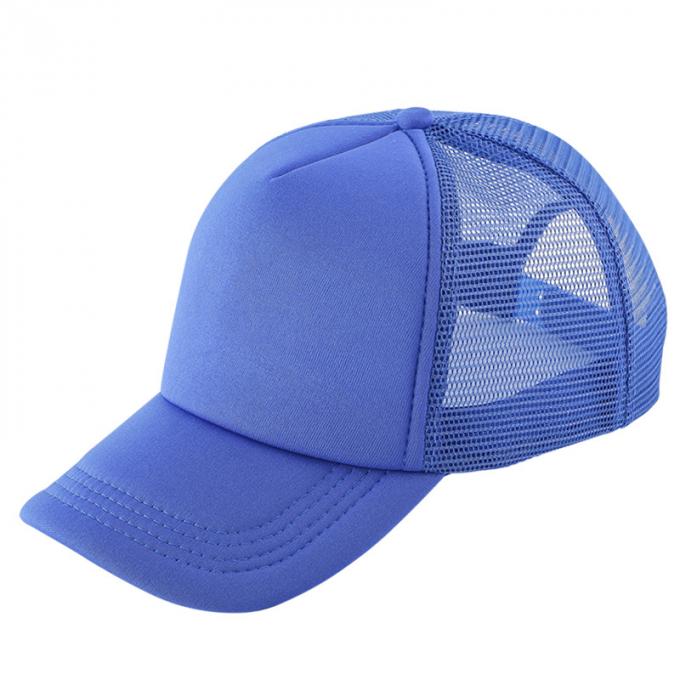 Hysteresenmaschenfernlastfahrerkappe Polyester-Baseballmütze der Platten DIY-Hutes 5 berechnete justierbare flach Fernlastfahrerkappenhut