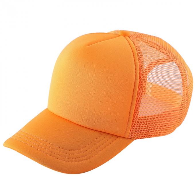 Hysteresenmaschenfernlastfahrerkappe Polyester-Baseballmütze der Platten DIY-Hutes 5 berechnete justierbare flach Fernlastfahrerkappenhut