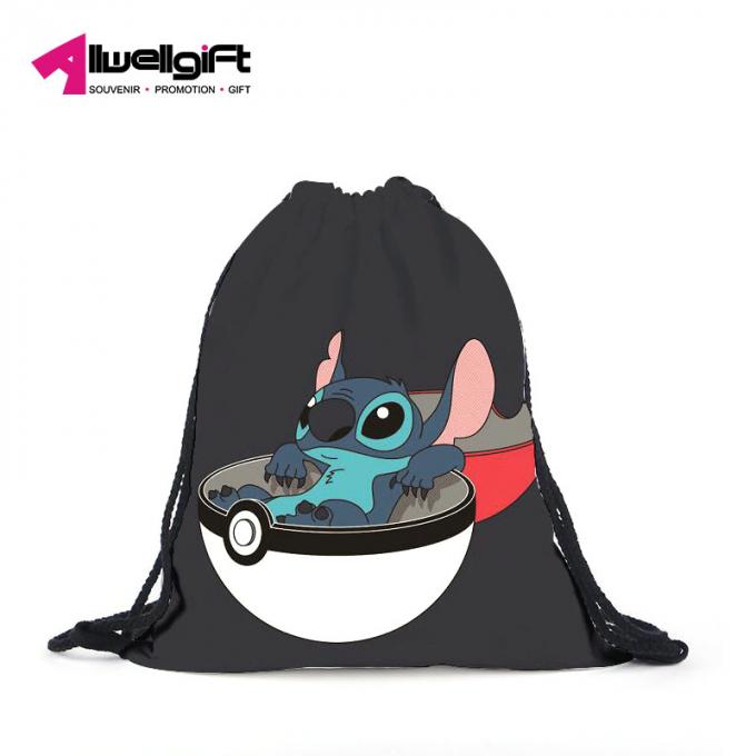 Auge Eco nettes Einkaufsnetz des abgehobenen Betrages freundlichen wasserdichten großen smileymusterschulterstrandrucksack Polyester für Kinder