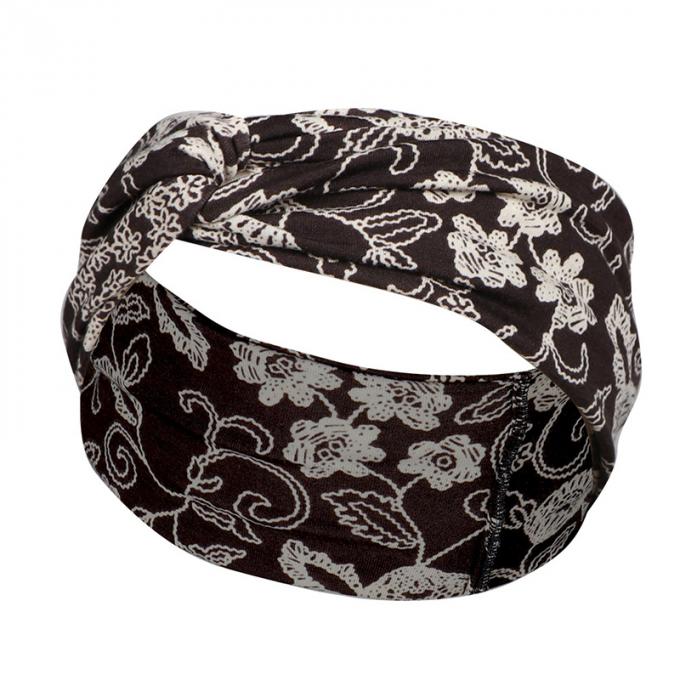 böhmische Artyogastirnbandsportkopftuchsportantischweisssportdesigner-Stirnbandgroßhandelsfrau