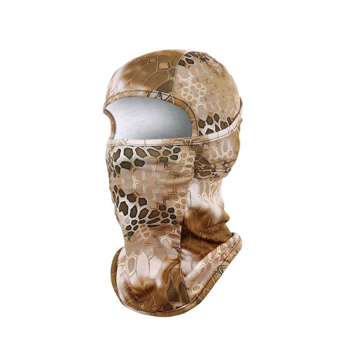 Kopfschutz-Schlangen-Tarnungs-Gesichtsmaske-Tarnungs-Jagd-Masken-elastisches Antistaub-Schalen-volles Gesichts-Mund-Schild-Radfahrensturzhelm der hohen Qualität