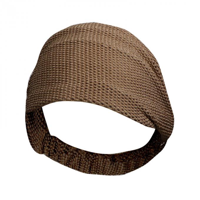 Kundenspezifisches elastisches Schweißband-Frauen-Trainings-Yoga-Sport-Stirnband Wideside-Satin-Stirnband schwitzte dehnbare athletische Stirnbänder