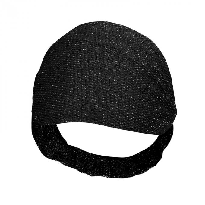 Kundenspezifisches elastisches Schweißband-Frauen-Trainings-Yoga-Sport-Stirnband Wideside-Satin-Stirnband schwitzte dehnbare athletische Stirnbänder