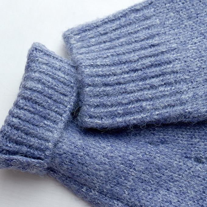 Modeart plus Größe Autumn Winter Casual Warm-Rundhalsausschnittpulloverstrickjacken