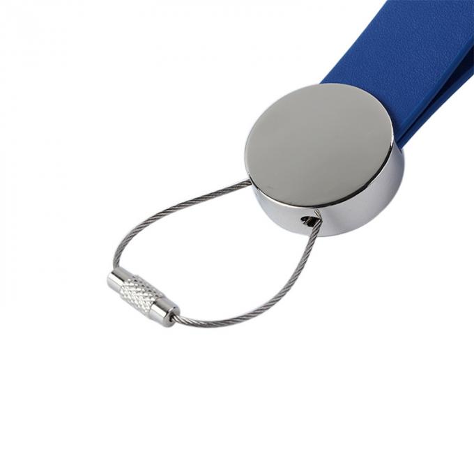 lederner kreativer Geschenkzinklegierungszusätze custume Logo-LKW gravieren Familienmetall-keychains