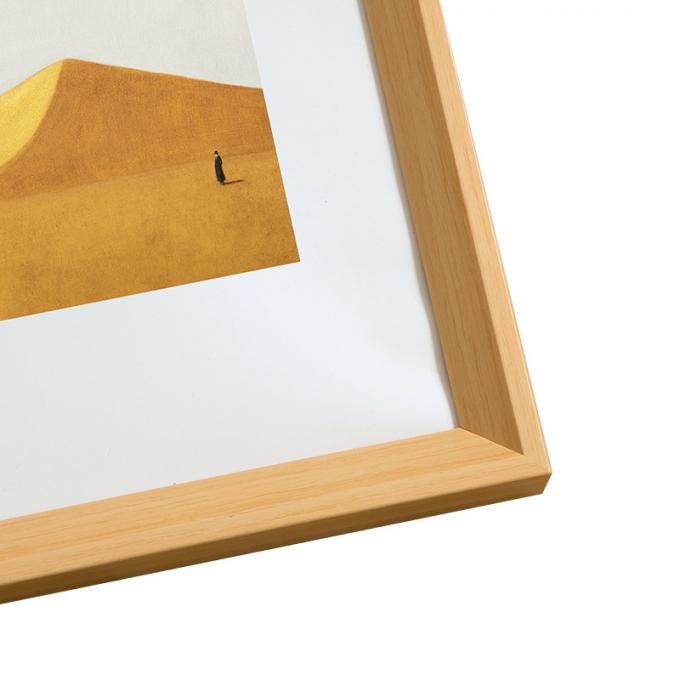 kundengebundener kreativer Entwurf personifizierter Bildfoto-Rahmengroßhandelssatz der quadratischen Wand hölzerner