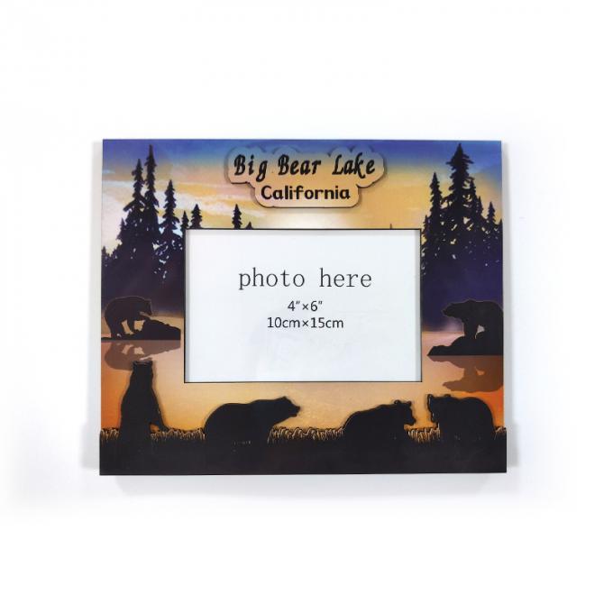 Wandbild-Fotorahmen des Hauptbilderrahmen-Sublimationsbabyrahmenfotos des dekors hölzernen hölzerne digitale hölzerne