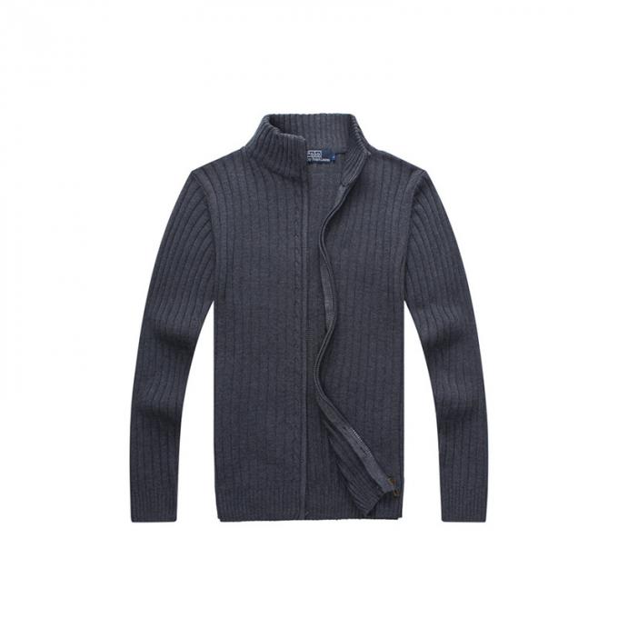 Die Kleidungs-Autumn Winter Zipper Sweater Cardigan-Mode-zufälligen der Männer der Fabrik-Großhandelsmänner die Strickjacken-Mantel