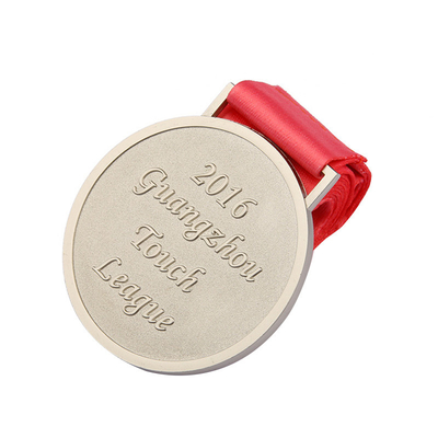 Marathon Sport Custom Running Medal Hollow Ribbon Zinc Alloy