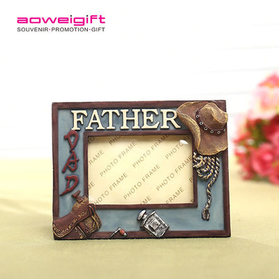 Sport Theme European Square Picture Frame Resin  Gift  Resin Golf Style Design Frame