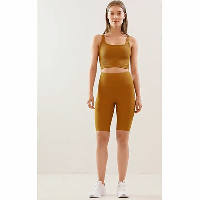 Active wear ladies shaper yoga high waist butt lift Short Length Gym Leggings