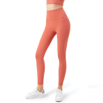Colourful High Waisted Seamless Gym Leggings Snagging Resistance